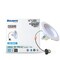 Bulbrite 9w 60w Equivelant 4 in. Downlight Retrofit LED Light Bulb Medium Base (E26) White Round 4000K, 4PK 861495 - alternate 9