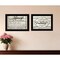 Homeroots Set Of Two Family Values 2 Black Framed Print Wall Art, 2PK 406147 - alternate 3
