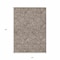 Homeroots 10' X 14' Brown And Beige Floral Washable Indoor Outdoor Area Rug 594616 - alternate 8