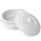 Martha Stewart Stoneware Casserole with Lid in White 128884.02 - alternate 5