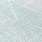 Homeroots 8' Aqua And Ivory Round Geometric Washable Indoor Outdoor Area Rug 577543 - alternate 6
