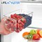 Lifemaster Stackable Refrigerator Bins, Large Capacity, Clear with Easy Grip Handles, 14PK LMLRGST144 - alternate 6