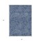 Homeroots 5' X 8' Navy Blue And Gray Abstract Washable Indoor Outdoor Area Rug 599821 - alternate 8