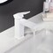 Kibi Cubic Single Handle Bathroom Vanity Sink Faucet with Pop Up Drain C-KBF1002MW-KPW100MW - alternate 8
