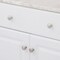 Amerock 1-1/4" (32 mm) Diameter Brass Classics Cabinet Knob Satin Nickel Finish BP1950HG10 - alternate 10