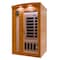 Saunaspa Indoor Cabin Sauna, Hemlock, Infrared Heating Panels, Tempered Glass Door, Chromotherapy Lighting MNSC0015 - alternate 10