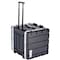 Deejay Led Fly Drive Case -10u Space ABS Molded for Tough Durable Interior and Exterior Case For 19-Inch Ampli TBH10UABSWHEELS - alternate 4