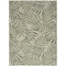 Homeroots 6' X 9' Ivory And Green Palm Leaf Indoor Outdoor Area Rug 550176 - alternate 7