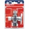 Do It Best 5/8'' OD x 3/8'' OD x 3/8'' OD Quarter Turn Angle Valve DIB2903LF - alternate 2
