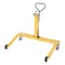 Vestil Yellow Pallet Straddling Drum Truck 550lb Capacity Polyurethane Wheels PSDT - alternate 1