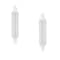 Bulbrite 75-Watt Equivalent J-Type Dimmable Double Ended Long LED Light Bulb Soft White, 2PK 861606 - alternate 1