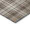 Homeroots 3' X 5' Brown Beige And Gold Plaid Washable Indoor Outdoor Area Rug 597093 - alternate 8