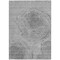 Homeroots 10' X 14' Gray Silver And Charcoal Abstract Washable Indoor Outdoor Area Rug 582799 - alternate 9