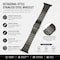 Elegani Octagonal-Style Stainless Steel Replacement Band Compatible with Apple Watch 46mm, Black APRO-BLK-46mm - alternate 5