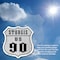 Signmission Sturgis Us 90, 6 Inch X 6 Inch, Plastic Sign SHI-P-6-481 - alternate 5