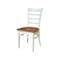 Whitewood Industries Rectangular Extension Dining Table W/ 2 Chairs, 36 in W, 30.1 in L, 48 in H, Parawood, 3 K79-36RXT-23B-C617-2 - alternate 4