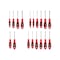 Tekton 18pc Phillips, Slotted, Torx, Square Screwdriver Set, 4 in Shanks, #0-#3, 3-8 mm, T10-T30, #1-#2 DWZ90001 - alternate 1