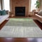 Homeroots 8' X 10' Fern Green And Gray Abstract Washable Indoor Outdoor Area Rug 632050 - alternate 9