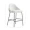 Manhattan Comfort Gracie Counter Stool  in White and Black - Set of 3 3-CS019-BWH - alternate 9