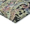 Homeroots 5' X 8' Black And Artichoke Green Paisley Washable Indoor Outdoor Area Rug 588595 - alternate 4