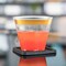Smarty Had A Party 9 oz. Clear with Metallic Gold Rim Round Disposable Plastic Cups (240 Cups), 240PK 529G-CASE - alternate 11