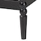 Baxton Studio Lucera Mid-Century Black Bobbin Wood 4-Drawer Chest 257-14125-ZORO - alternate 9
