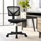 Simple Deluxe Low-Back Mesh Armless Office Chair, Swivel Rolling Computer Chair No Arms with Lumbar Support 3A88FNCHAIRC2077BK01 - alternate 9