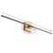 Jonathan Y McKenna 32" Modern Minimalist Dimmable Integrated LED Metal Wall Sconce, Oil Rubbed Bronze/Brass Gold JYL7040F - alternate 12