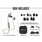 Isotunes Rechargeable Earplugs Bluetooth-Enabled Earplugs, 27 NRR NRR, Green IT-28B - alternate 4