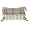 Homeroots 14" X 20" Beige and Black Southwestern Cotton Throw Pillow With Tassels 529232 - alternate 6