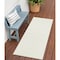 Homeroots 6' Ivory And White Geometric Indoor Outdoor Area Rug 556296 - alternate 1