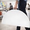 Regency Trestle 6 ft Round Folding Table, Fold-in-Half with Handle, Heavy-Duty Steel Frame, 72 in, White TBM72RNDWH - alternate 9