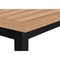 Homeroots Adjustable Brown and Black Wood and Metal Sled Computer Desk 489933 - alternate 6