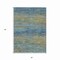 Homeroots 5' X 8' Denim Blue Striped Washable Indoor Outdoor Area Rug 608468 - alternate 7
