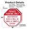 Signmission Private Parking Only Unauthorized V, 18 inch X 18 inch, Plastic Sign, 2PK OC-P-2PACK-18-173 - alternate 7
