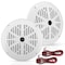 Pyle 6.5 Inch Dual Marine Speakers PLMR61W - alternate 1