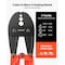 Vevor 30" Hand Swager, Swaging Tool for 5/32", 1/4" and 5/16" Wire Rope Cable TD1002H - alternate 7