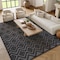 Homeroots 8' X 10' Black Indoor Outdoor Area Rug 522112 - alternate 9