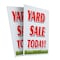 Signmission Yard Sale Today, Plastic Signs Only 24 Inch x 36 Inch, Corrugated Plastic, 2PK CSB-2436-2PACK-Yard Sale Today - alternate 1