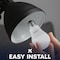 Luxrite A19 LED Light Bulb 60 Watt Equivalent, Non-Dimmable, 3000K Soft White, 800LM, Standard LED, 8PK LR21531 - alternate 7