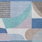Homeroots 5' X 8' Sky Blue Teal Blue And Brown Geometric Washable Indoor Outdoor Area Rug 616743 - alternate 9