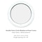 Factory 2U Windows Circle Window, 35 1/2 in x 35 1/2 in, White, Vinyl Frame, Double Pane Insulated Low-E Glass 803228 - alternate 6