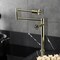 Kingston Brass Deck Mount Pot Filler Faucet with Knurled Handle, Polished Brass KS4702RKZ - alternate 6