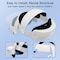 Alpha Digital Meta Quest 2 Head Strap Replacement- Adjustable/Comfortable -White MQ3 - alternate 6