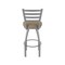 Holland Bar Stool Co 410 Jackie Stainless Steel 36in Swivel Bar Stool with Canter Thatch Seat 41036SS001 - alternate 9