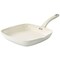 Martha Stewart Everyday Rexford 10 Inch Ceramic Nonstick Aluminum Square Grill Pan in Linen 138521.01 - alternate 1
