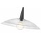 Z-Lite Lunelle Matte Black 1 Light Pendant 3051P24-MB - alternate 8