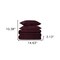 Homeroots Plum Queen Cotton Blend 650 Thread Count Washable Duvet Cover Set 528372 - alternate 2