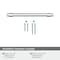 Amerock Destine 5-1/16 inch 128mm Center-to-Center Polished Nickel Cabinet Pull BP36859PN - alternate 3