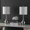 Jonathan Y Dylan 25" Metal/Crystal Teardrop LED Table Lamp, Nickel, 2PK JYL5010B-SET2 - alternate 9